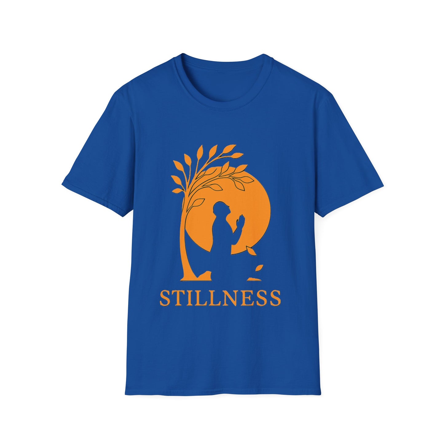 Stillness Christian T-Shirt – Faith, Prayer & Peace-Inspired Minimalist Tee