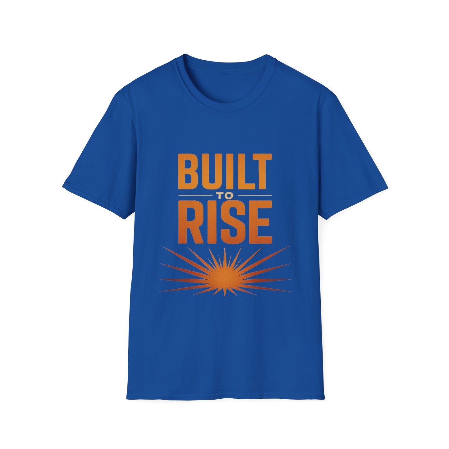 Built to Rise Shirt – Motivational Design with Sunrise & Empowerment Message