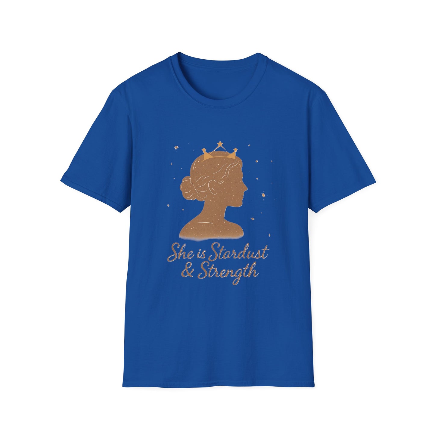 She is Stardust & Strength Shirt – Inspirational T-shirt Celebrating Inner Power and Resilience