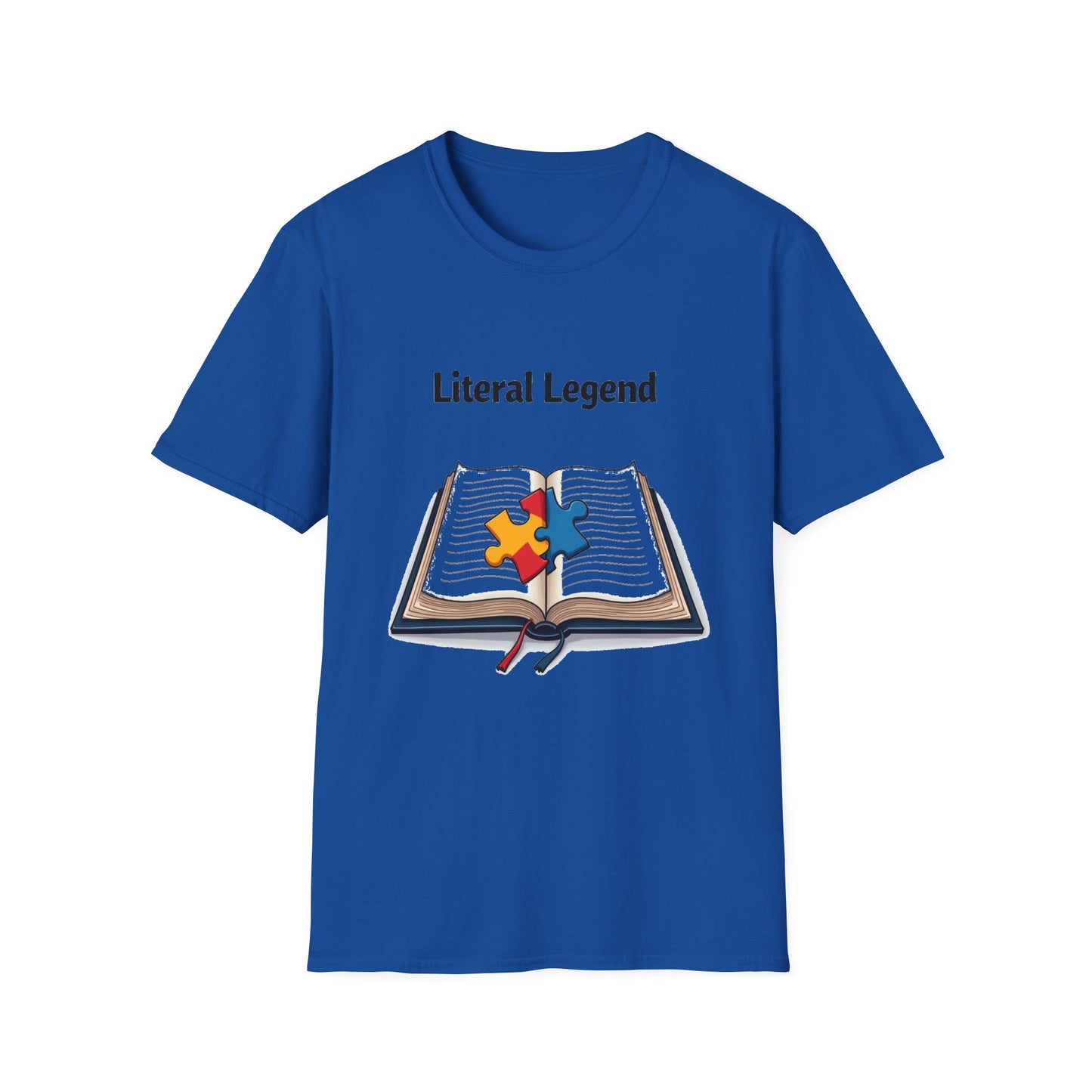 Literal Legend Shirt – Puzzle Piece Design for Autism Advocacy and Pride