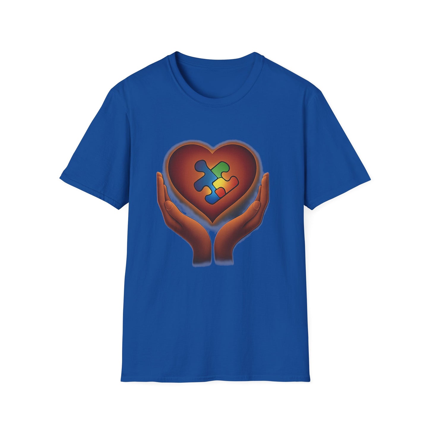Puzzle Heart Hands Shirt – Love, Autism Awareness & Support T-shirt
