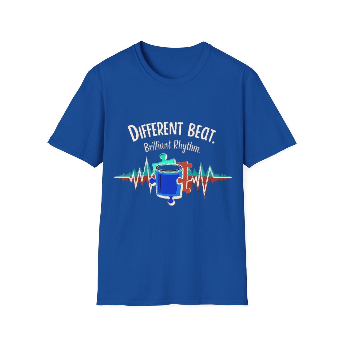 Different Beat, Brilliant Rhythm Shirt – Puzzle Piece Design for Unique Music Lovers