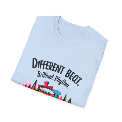 Different Beat, Brilliant Rythm T-Shirt - Soft Unisex Tee