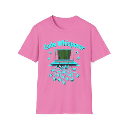 Code Whisperer Autism Pride T-Shirt – Neurodivergent Programmer Puzzle Piece Shirt