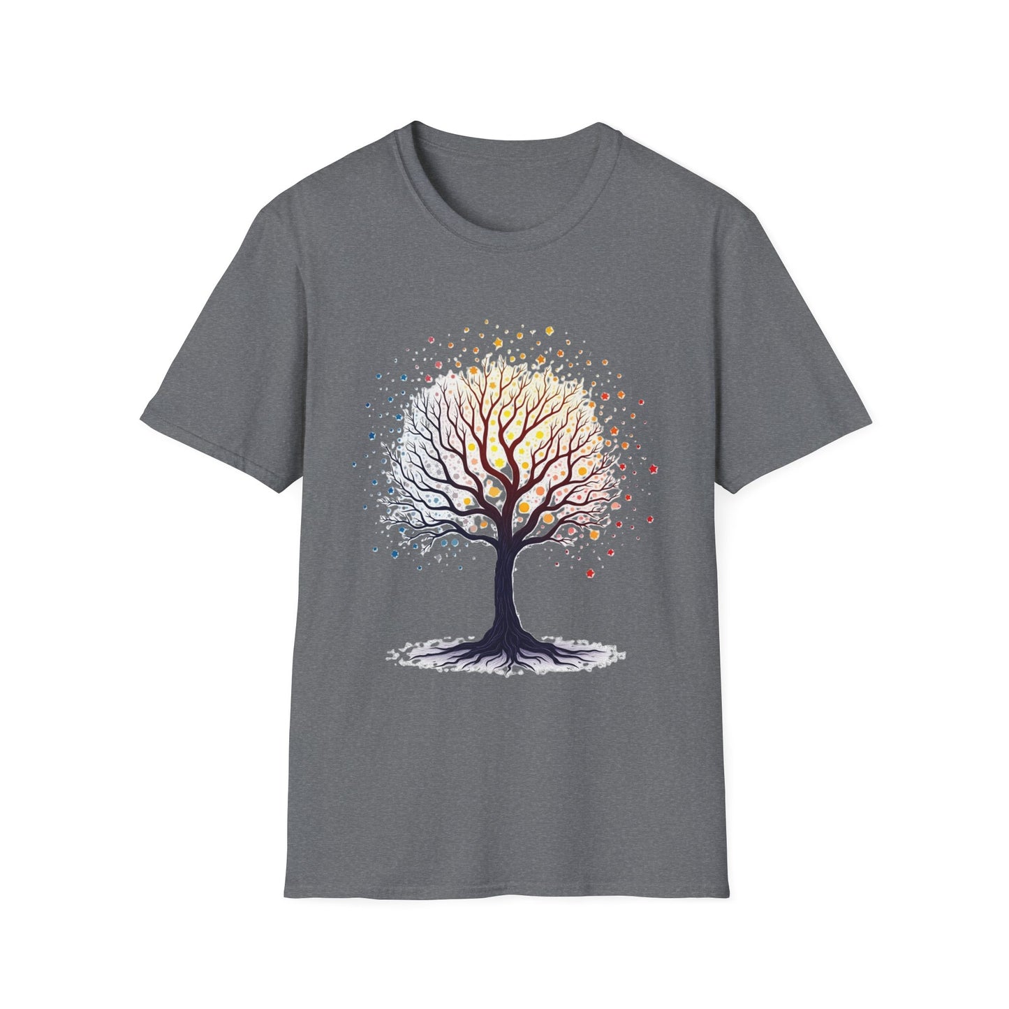 Colorful Tree of Life T-Shirt – Artistic Nature & Growth Graphic Tee