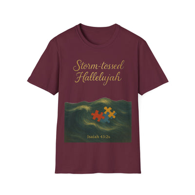 Storm Tossed Hallelujah T-Shirt - Soft Unisex Tee