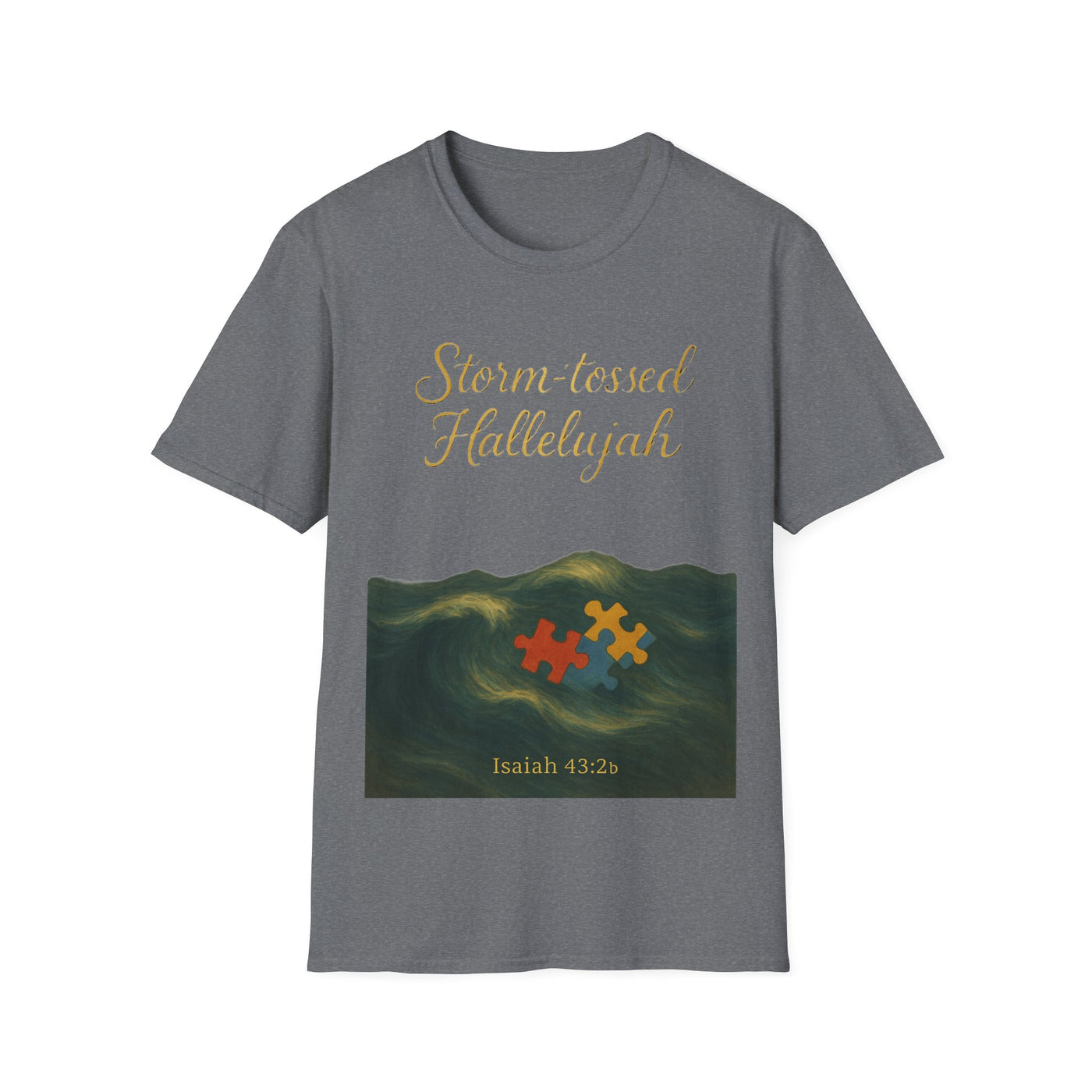 Storm Tossed Hallelujah T-Shirt - Soft Unisex Tee