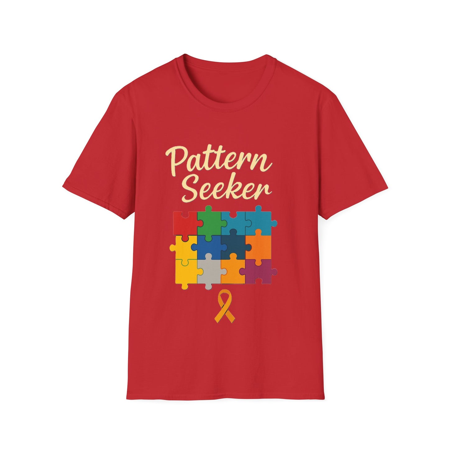 Pattern Seeker Autism Awareness T-Shirt – Neurodiversity Puzzle Piece Tee