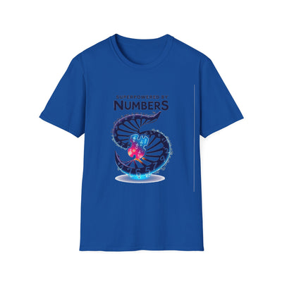 Superpowered By Numbers T-Shirt - Soft Unisex Tee
