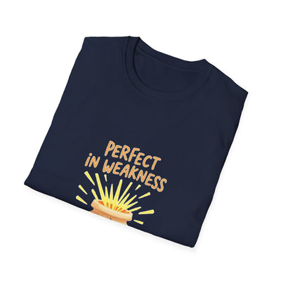 Perfect In Weakness T-Shirt - Soft Unisex Tee