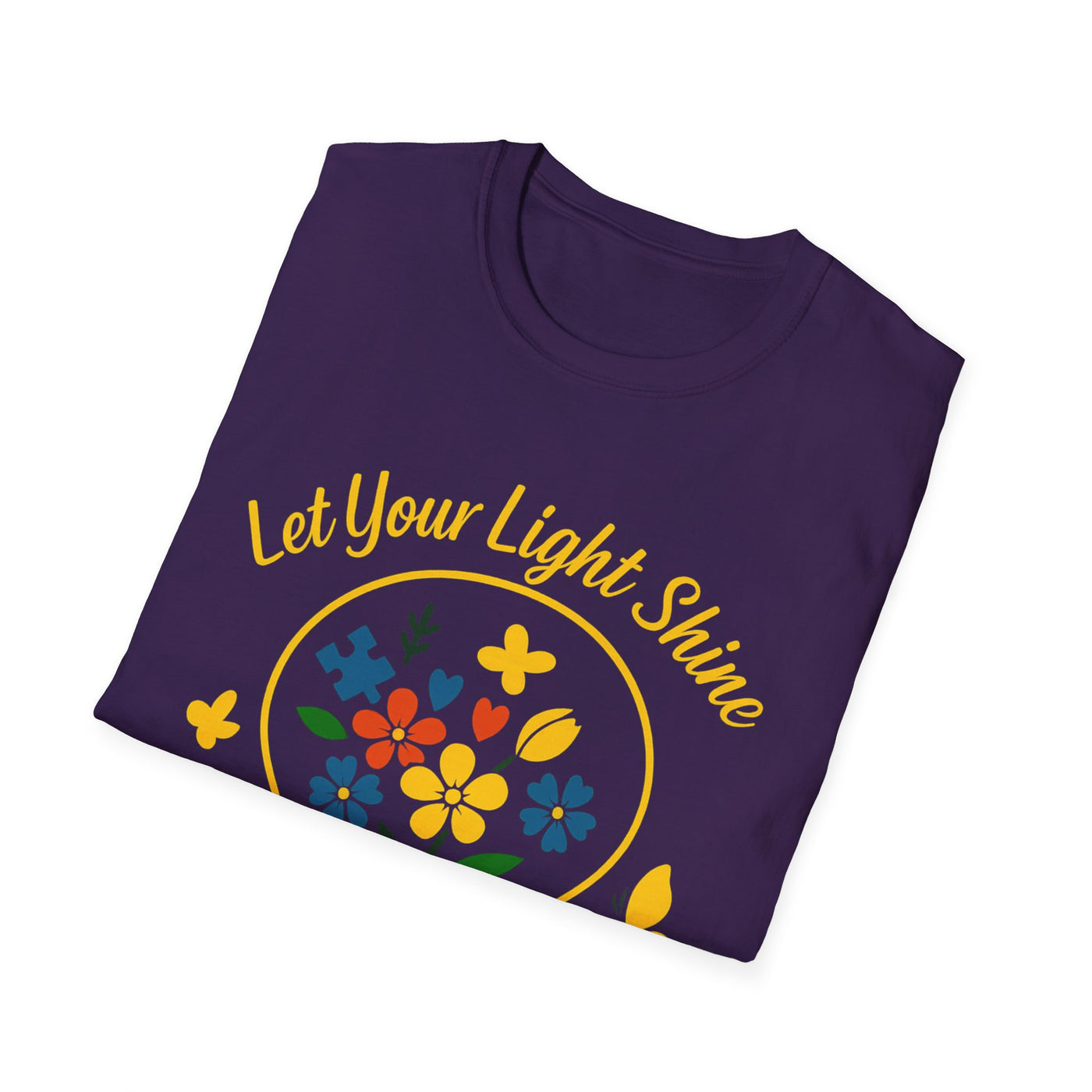 Let Your Light Shine T-Shirt - Soft Unisex Tee