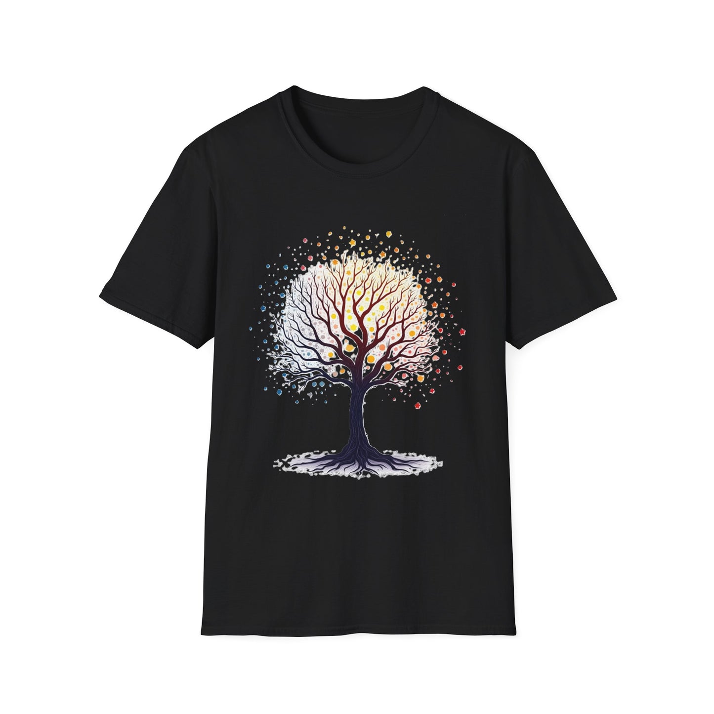 Colorful Tree of Life T-Shirt – Artistic Nature & Growth Graphic Tee