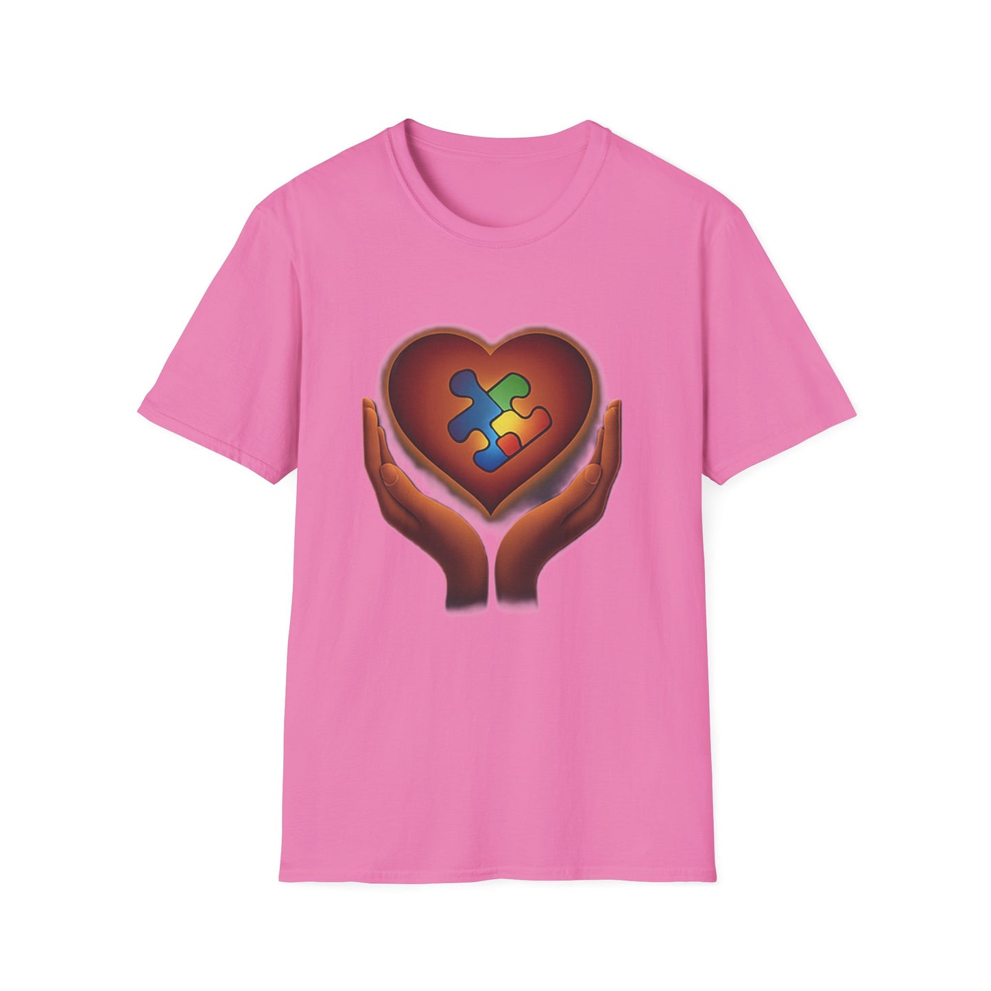 Puzzle Heart Hands Shirt – Love, Autism Awareness & Support T-shirt
