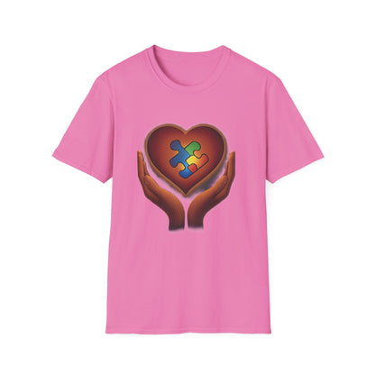 Puzzle Heart Hands Shirt – Love, Autism Awareness & Support T-shirt