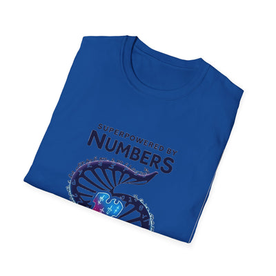 Superpowered By Numbers T-Shirt - Soft Unisex Tee