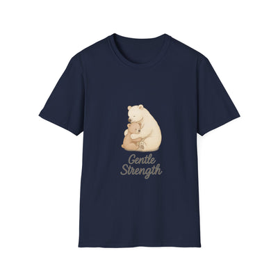 Gentle Strength Bear T-Shirt - Soft Unisex Tee, Comfort Wear