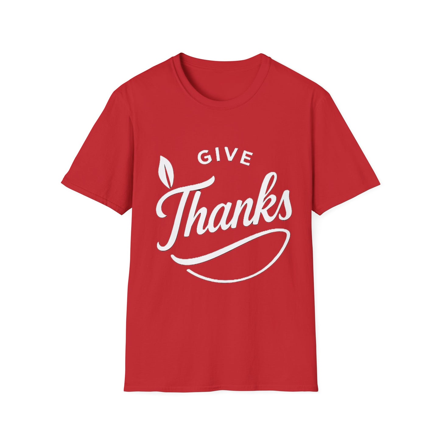 Give Thanks Shirt – Minimalist Thanksgiving Gratitude Graphic T-Shirt