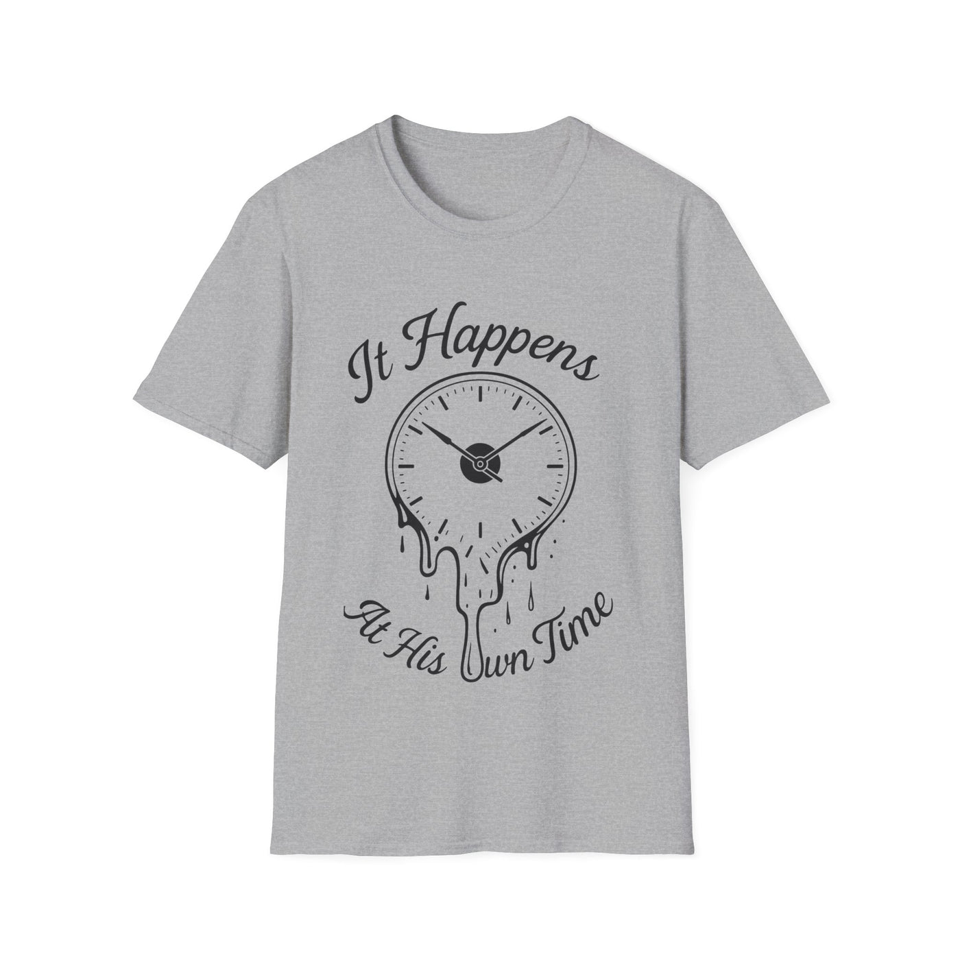 At His Own Time T-Shirt - Soft Unisex Tee