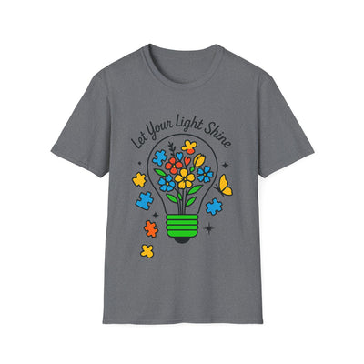 Let Your Light Shine T-Shirt - Soft Unisex Tee