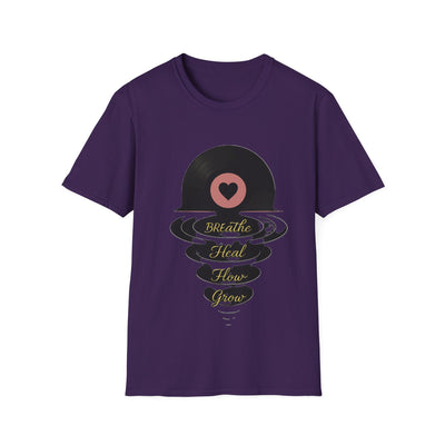 Breath, Heal, Flow, Grow T-Shirt - Soft Unisex Tee