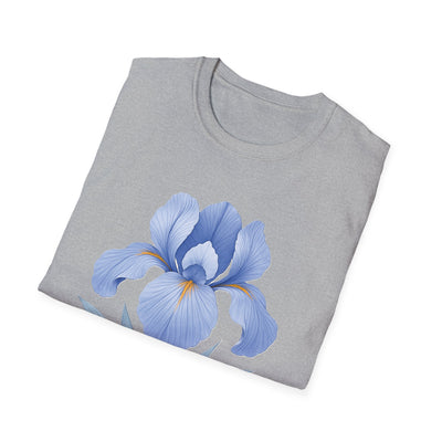 Iris Bloom T-Shirt - Soft Unisex Tee
