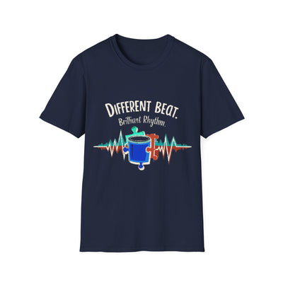 Different Beat, Brilliant Rythm T-Shirt - Soft Unisex Tee
