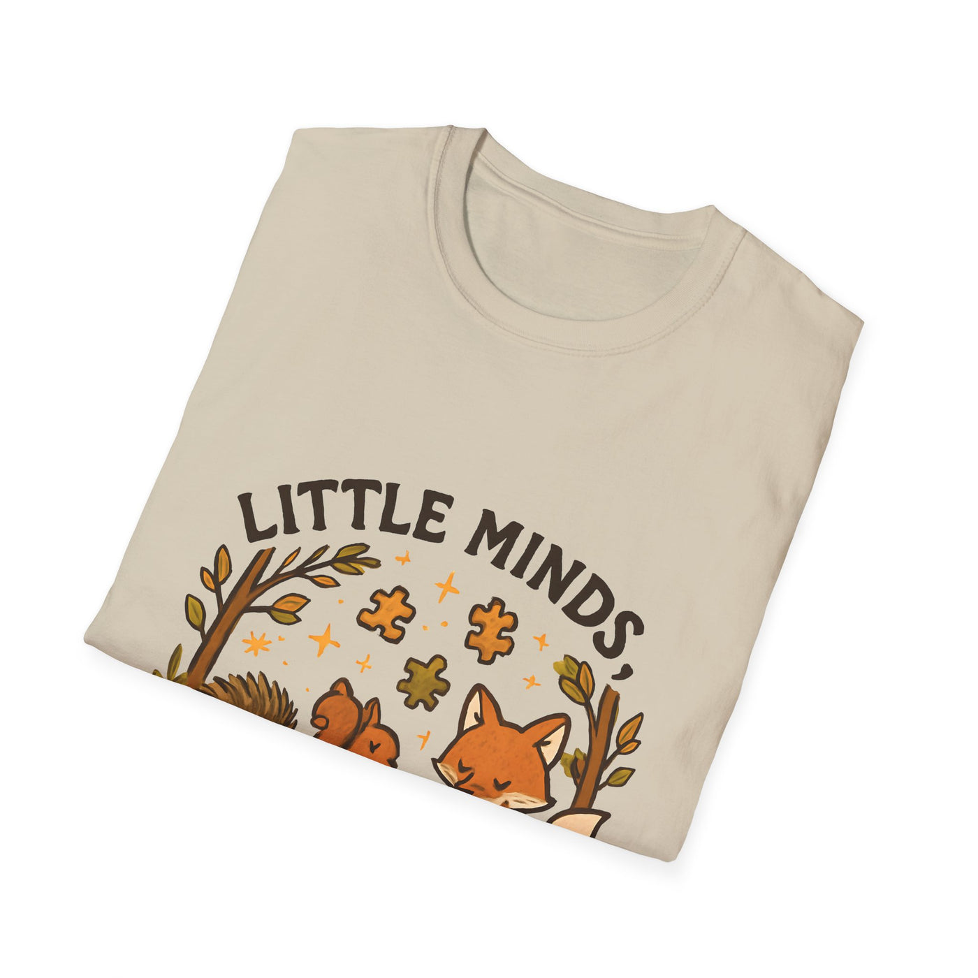 Little Minds, Big Wonders, Neurodivergent T-Shirt - Soft Unisex Tee