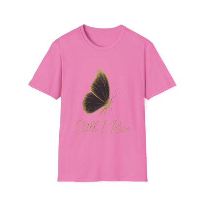 Still I Rise Butterfly T-Shirt – Inspirational Strength & Empowerment Tee
