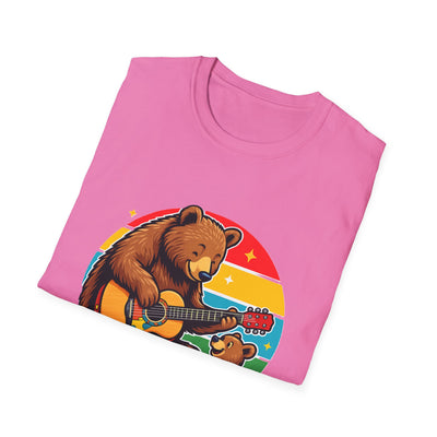 Papa Bear T-Shirt - Soft CasualTee