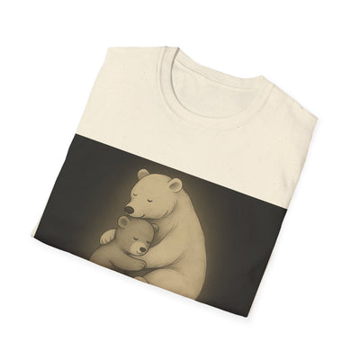 Gentle Strength Bear T-Shirt - Soft Unisex Tee, Comfort Wear