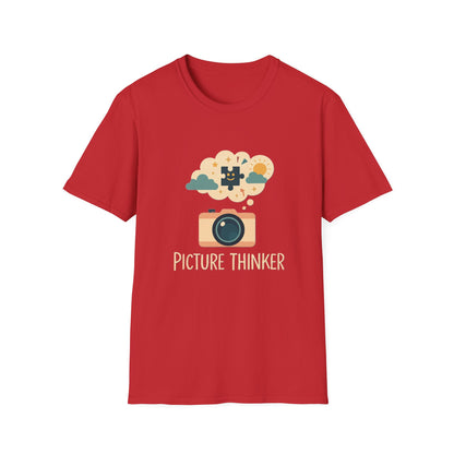 Picture Thinker Shirt – Creative Autism Awareness & Puzzle Thinking T-shirt