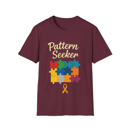 Pattern Seeker Autism Awareness T-Shirt – Neurodiversity Puzzle Piece Tee