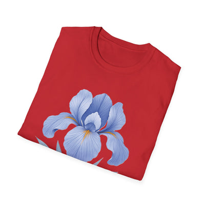 Iris Bloom T-Shirt - Soft Unisex Tee