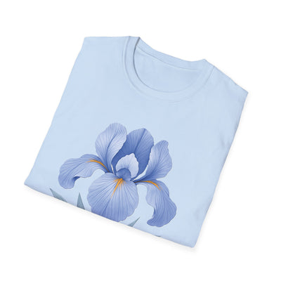 Iris Bloom T-Shirt - Soft Unisex Tee