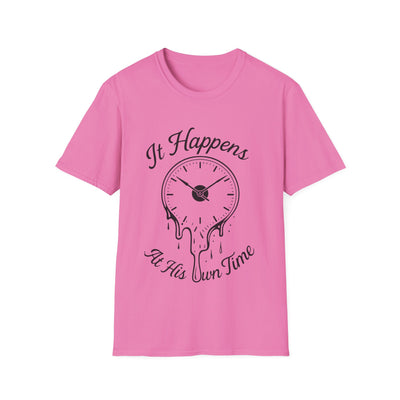 At His Own Time T-Shirt - Soft Unisex Tee