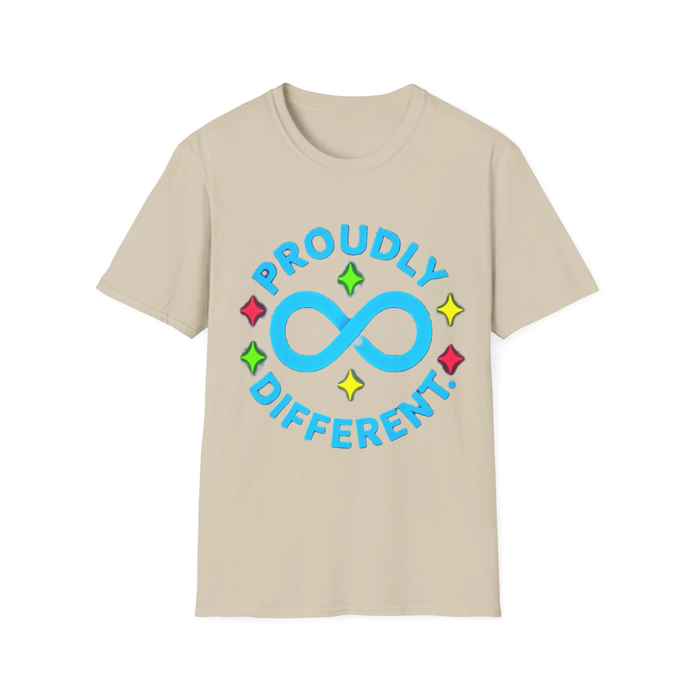 Proudly Different T-Shirt - Soft Unisex Tee