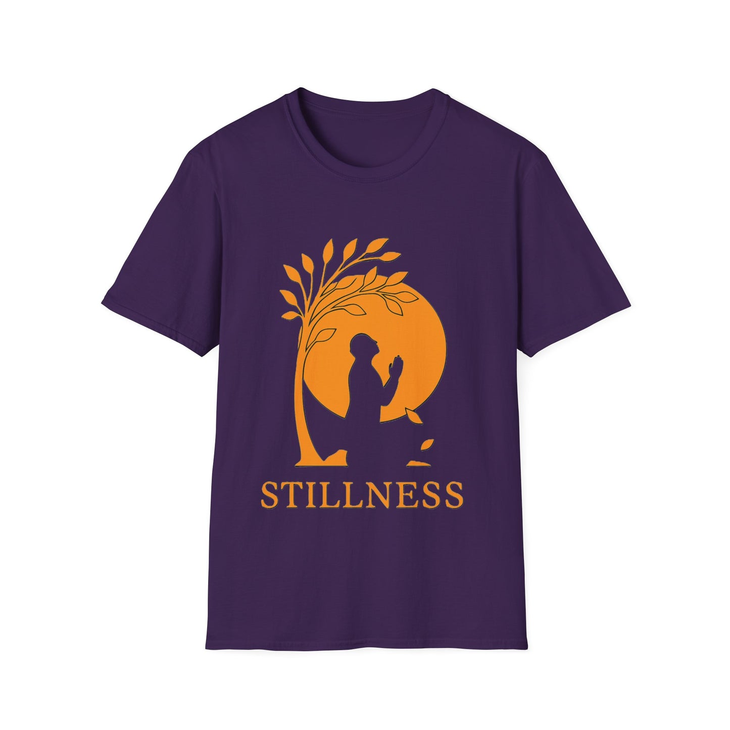 Stillness Christian T-Shirt – Faith, Prayer & Peace-Inspired Minimalist Tee