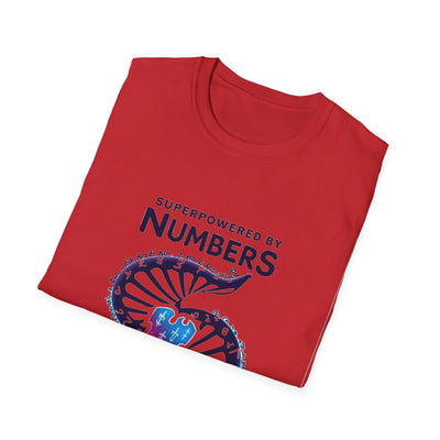 Superpowered By Numbers T-Shirt - Soft Unisex Tee