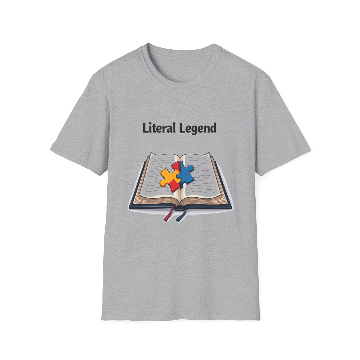 Literal Legend Shirt – Puzzle Piece Design for Autism Advocacy and Pride