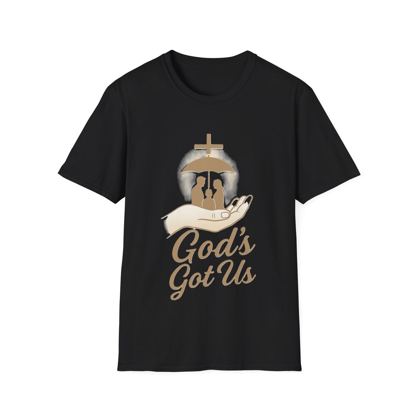 God’s Got Us Christian T-Shirt – Faith Family Protection Cross Shirt