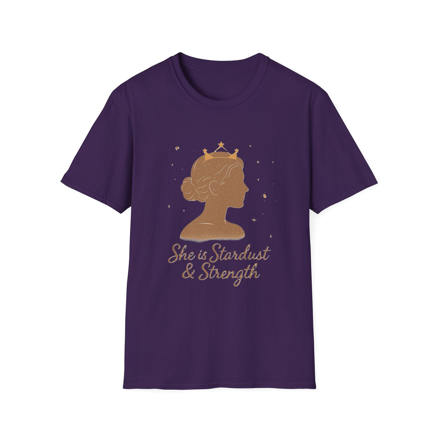 She is Stardust and Strength T-Shirt - Soft Casual Tee