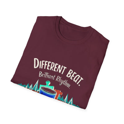 Different Beat, Brilliant Rythm T-Shirt - Soft Unisex Tee