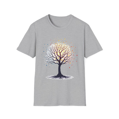 Colorful Tree of Life T-Shirt – Artistic Nature & Growth Graphic Tee