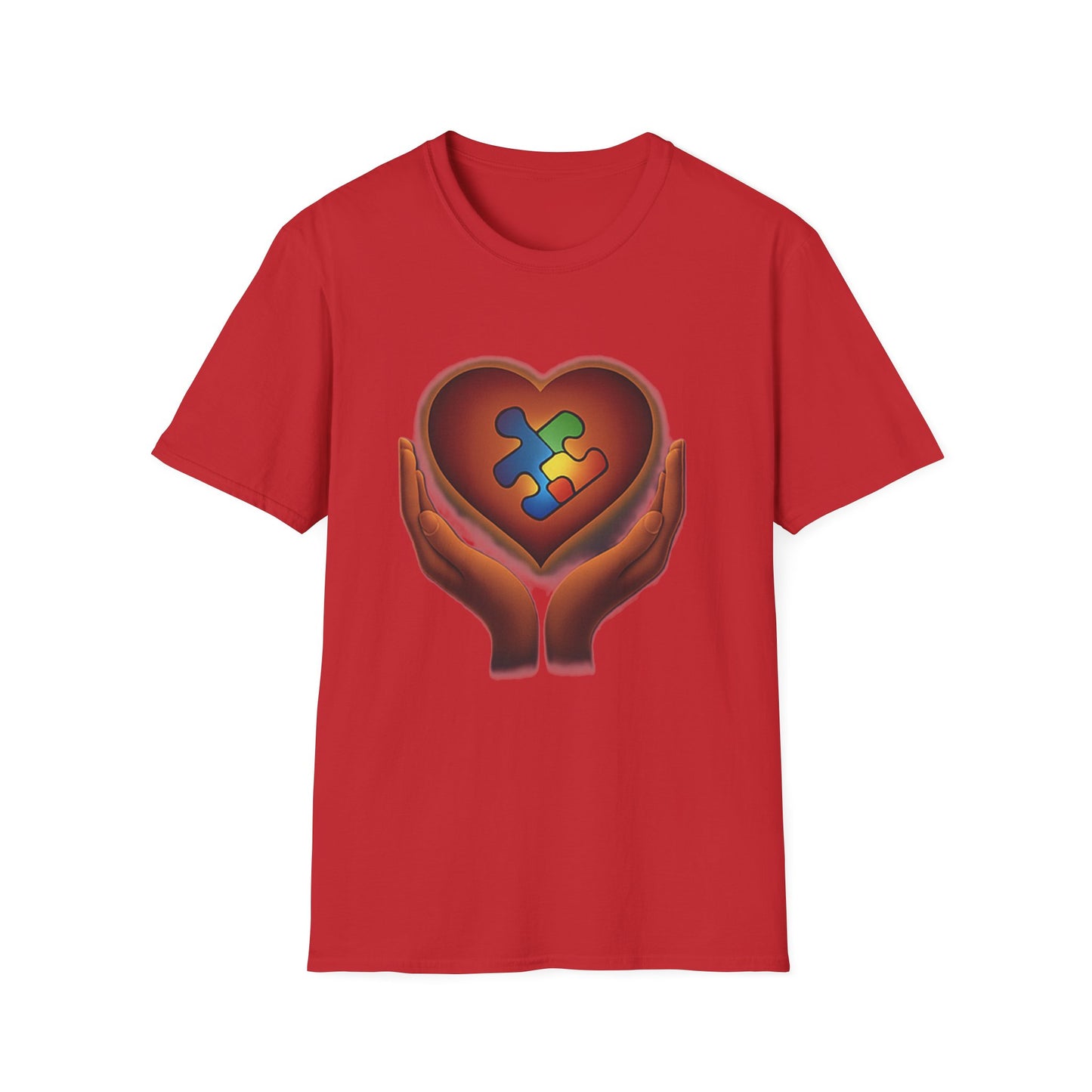 Puzzle Heart Hands Shirt – Love, Autism Awareness & Support T-shirt