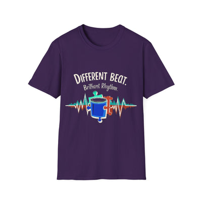 Different Beat, Brilliant Rythm T-Shirt - Soft Unisex Tee