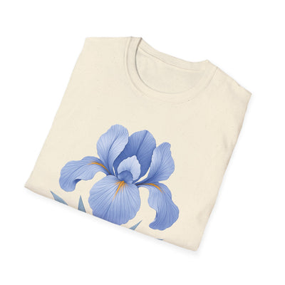 Iris Bloom T-Shirt - Soft Unisex Tee