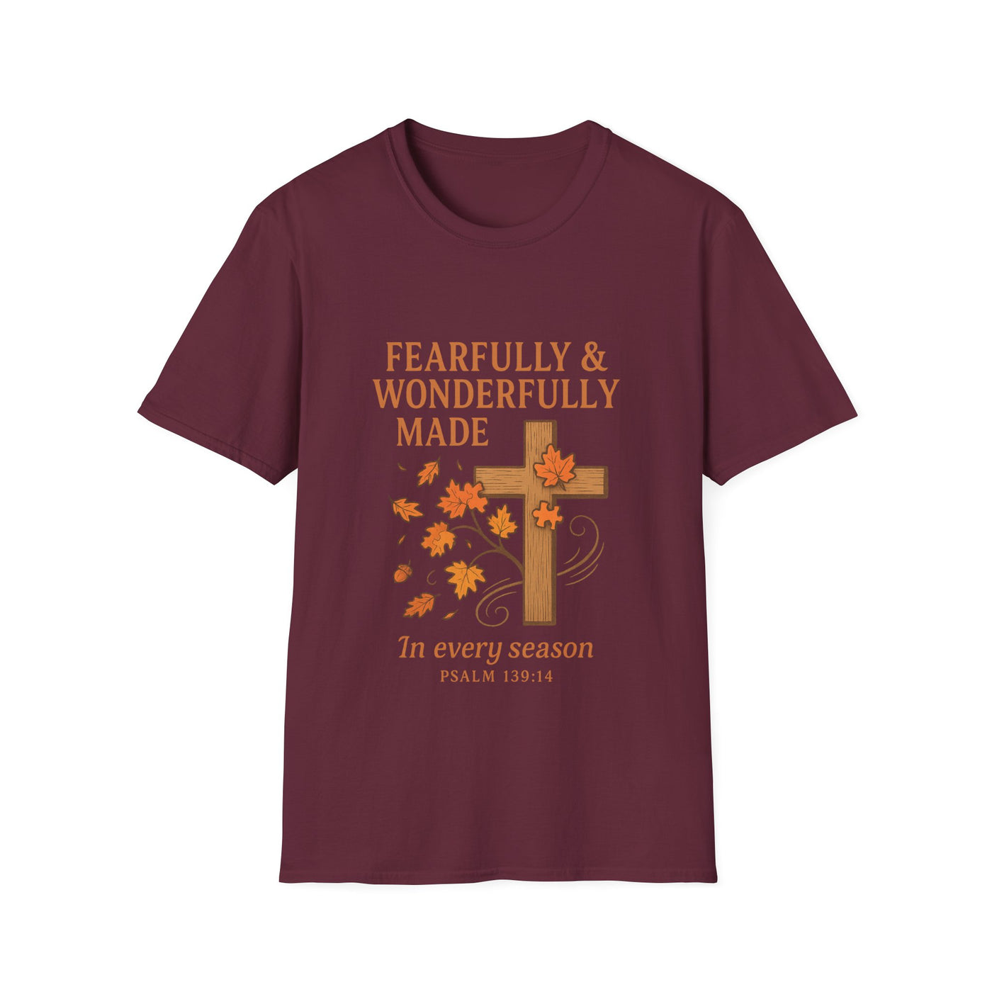 Fearfully And Wonderfully Made T-Shirt - Soft Unisex Tee
