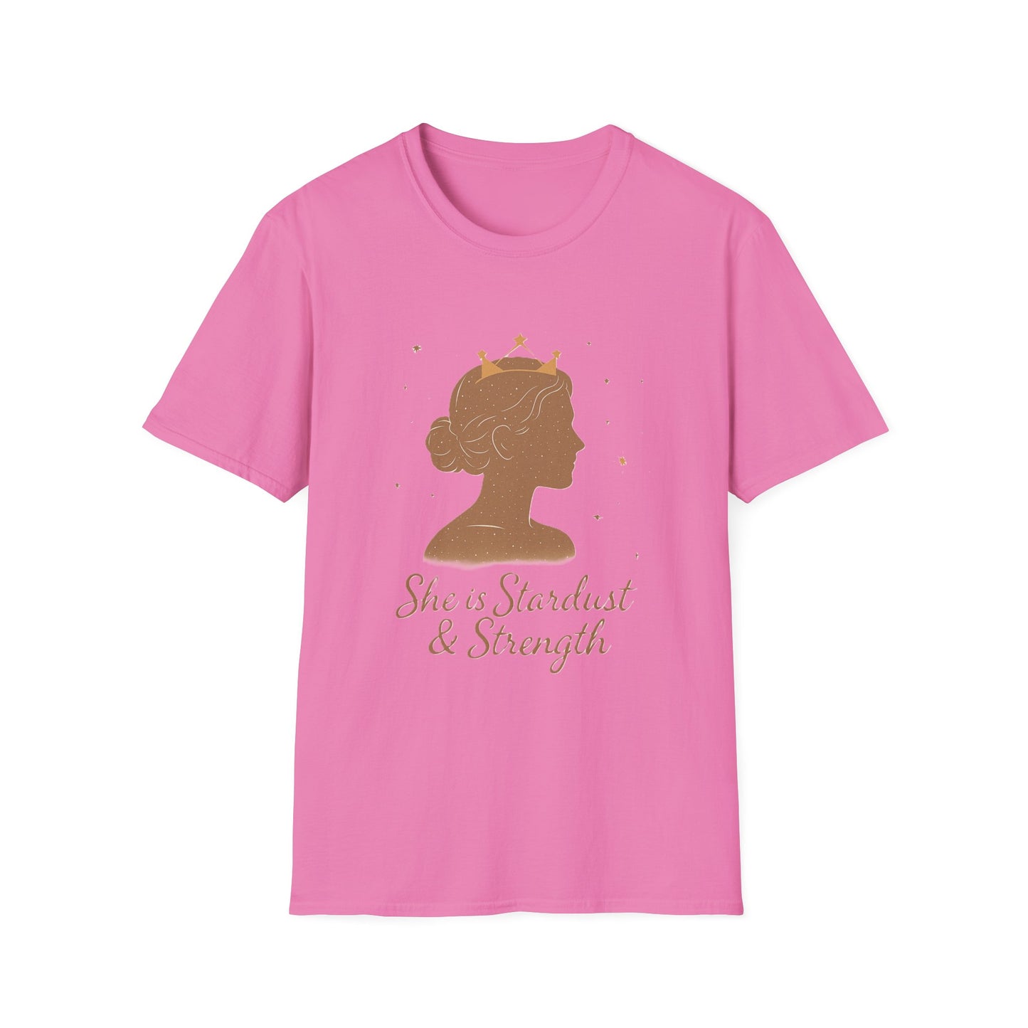 She is Stardust & Strength Shirt – Inspirational T-shirt Celebrating Inner Power and Resilience