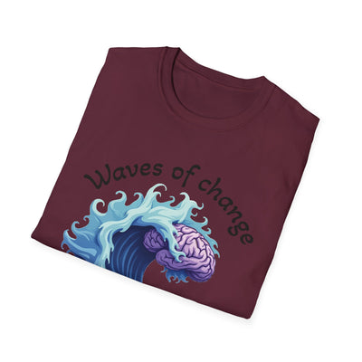 Waves of Change T-Shirt - Soft Unisex Tee