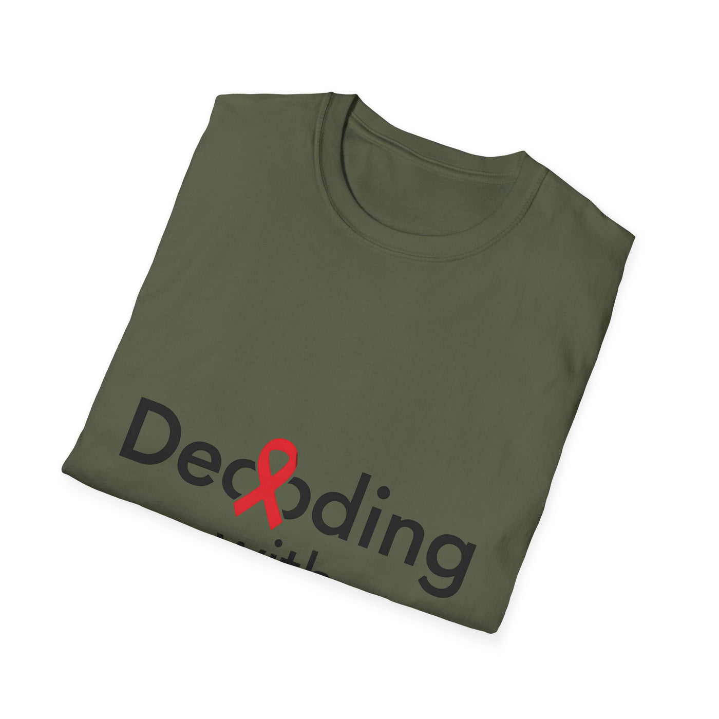 Decoding with Courage Dyslexia Awareness T-Shirt - Soft Unisex Tee